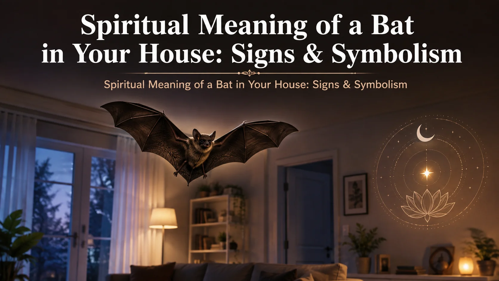 Spiritual Meaning of a Bat in Your House: Signs & Symbolism