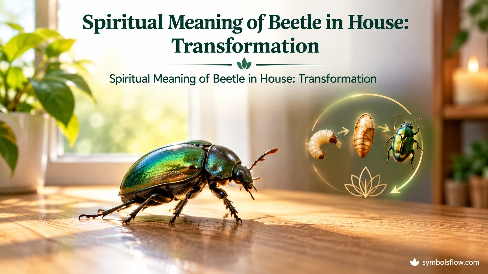 Spiritual Meaning of Beetle in House: Transformation
