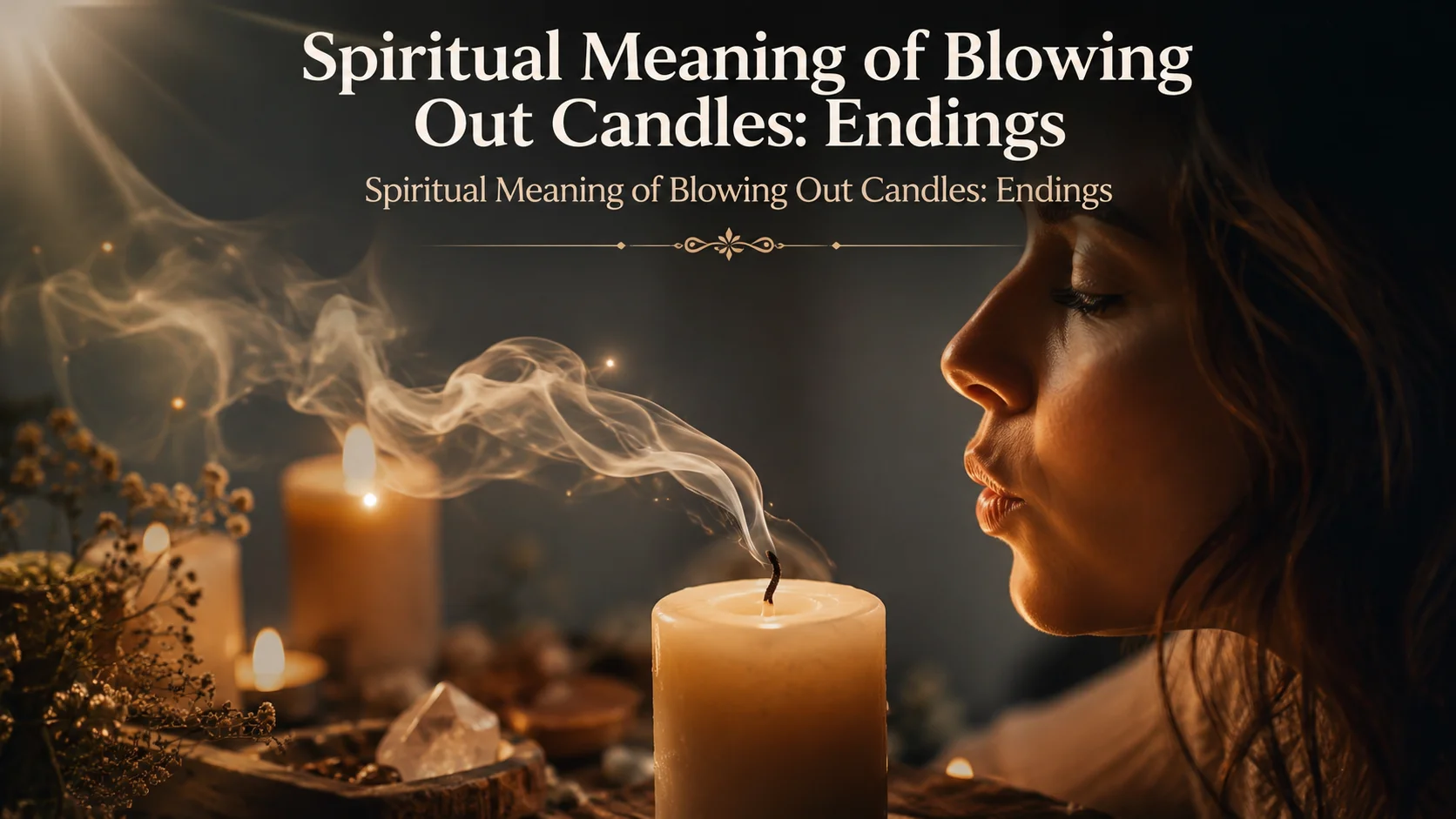 Spiritual Meaning of Blowing Out Candles: Endings