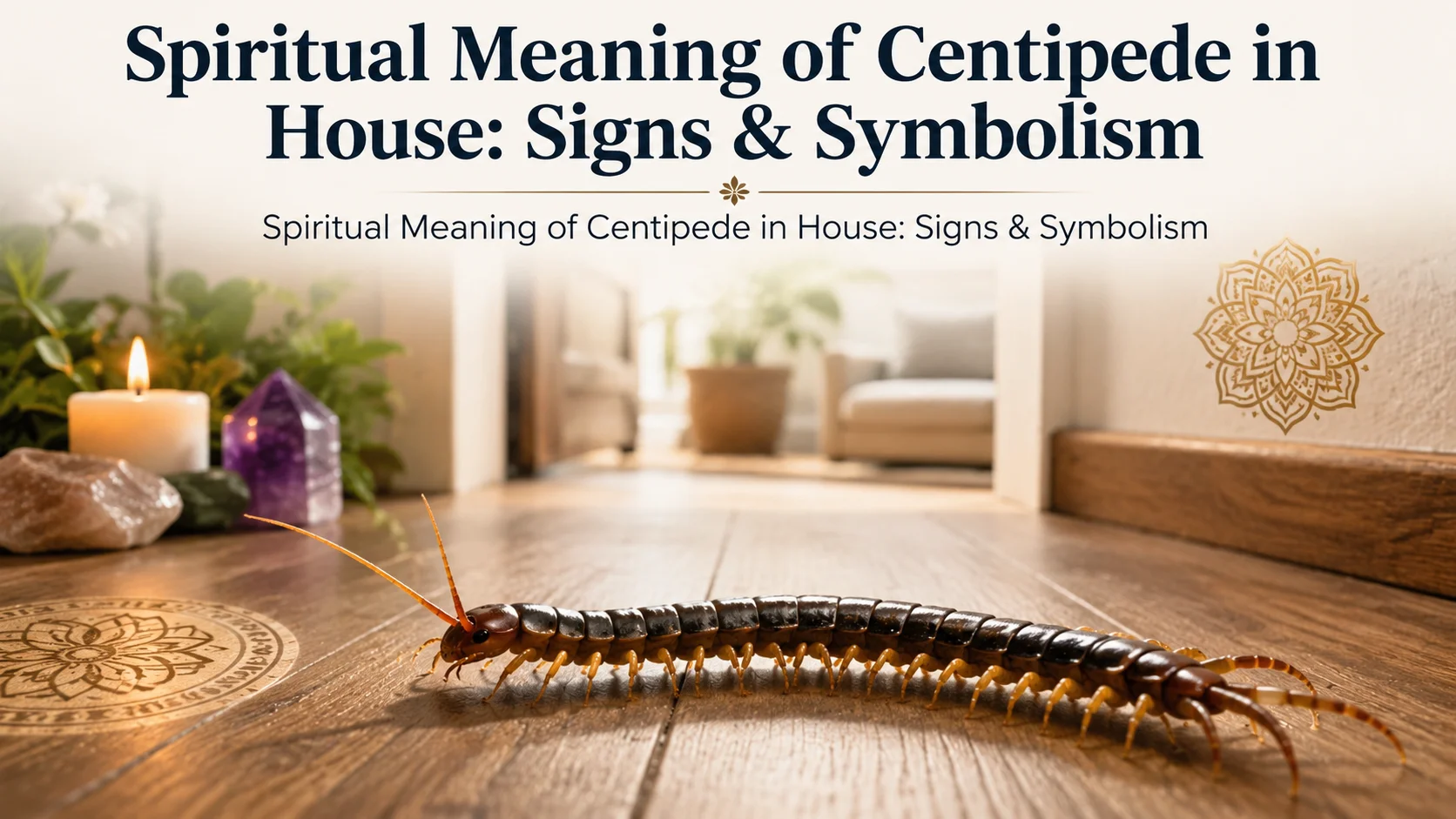 Spiritual Meaning of Centipede in House: Signs & Symbolism