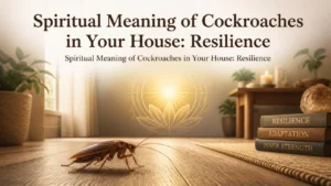 Spiritual Meaning of Cockroaches in Your House: Resilience
