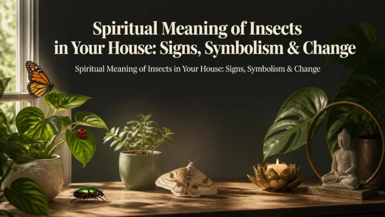 Spiritual Meaning of Insects in Your House: Signs, Symbolism & Change