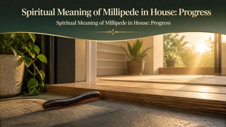 Spiritual Meaning of Millipede in House: Progress