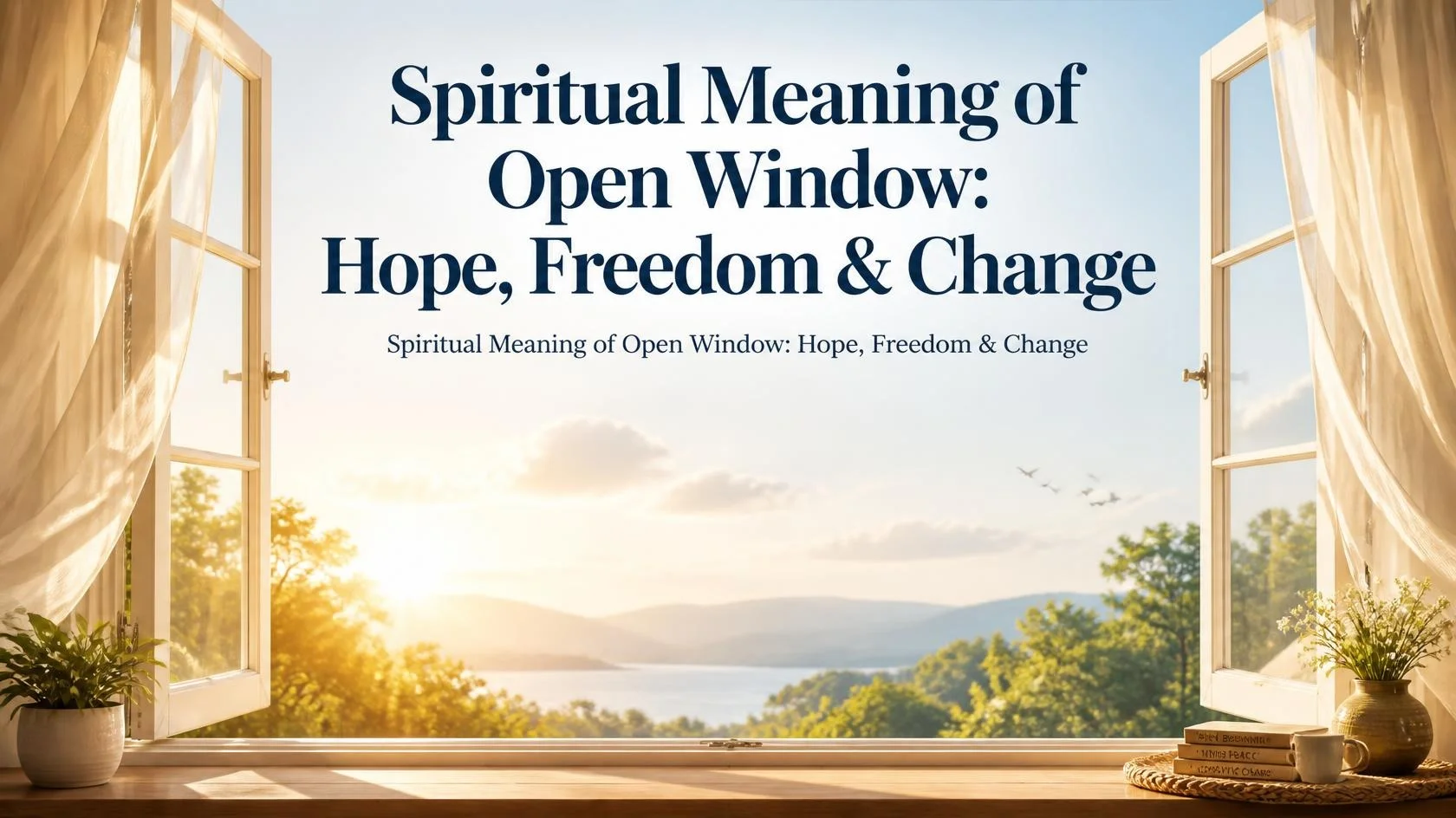 Spiritual Meaning of Open Window: Hope, Freedom & Change
