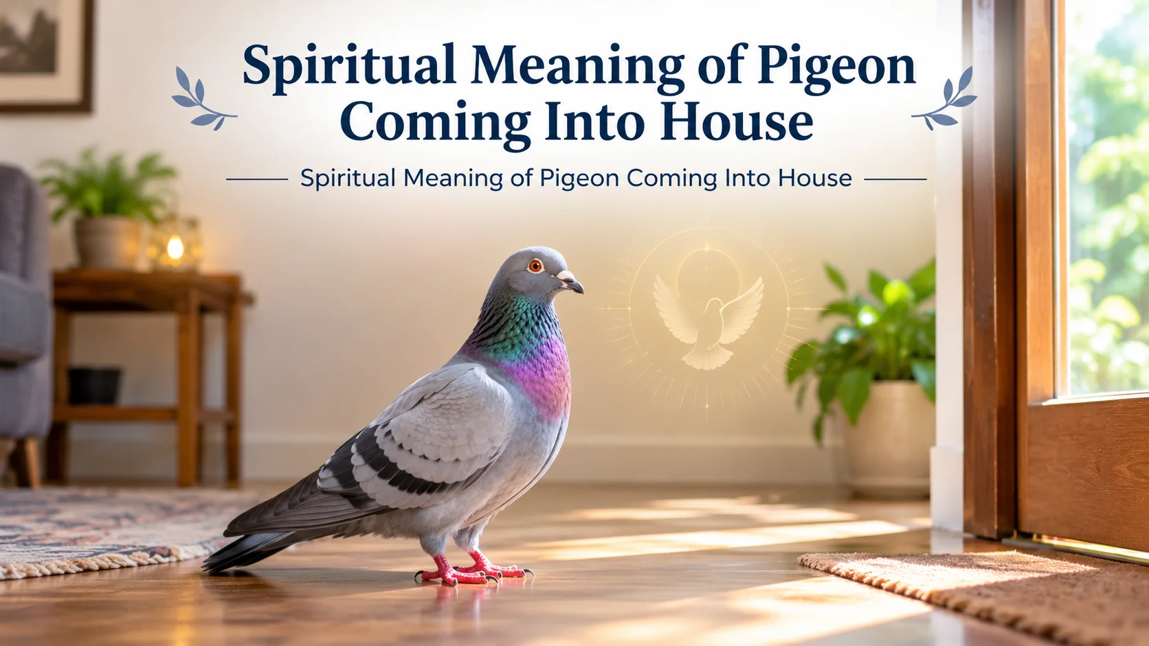 Spiritual Meaning of Pigeon Coming Into House