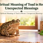 Spiritual Meaning of Toad in House: Unexpected Blessings