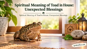 Spiritual Meaning of Toad in House: Unexpected Blessings