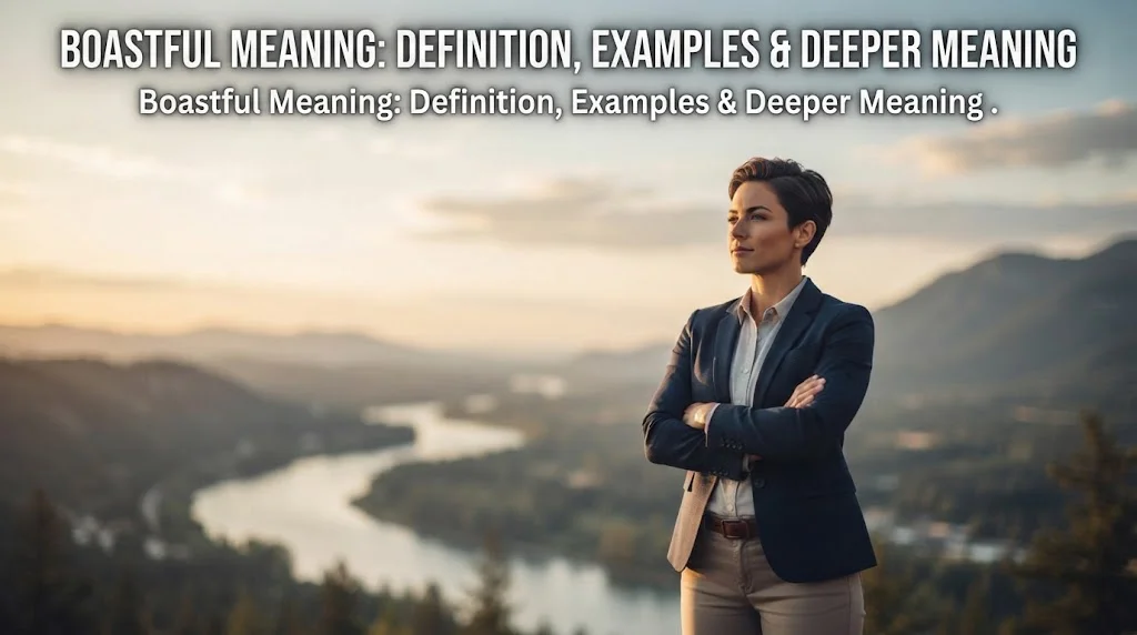 Boastful Meaning: Definition, Examples & Deeper Meaning