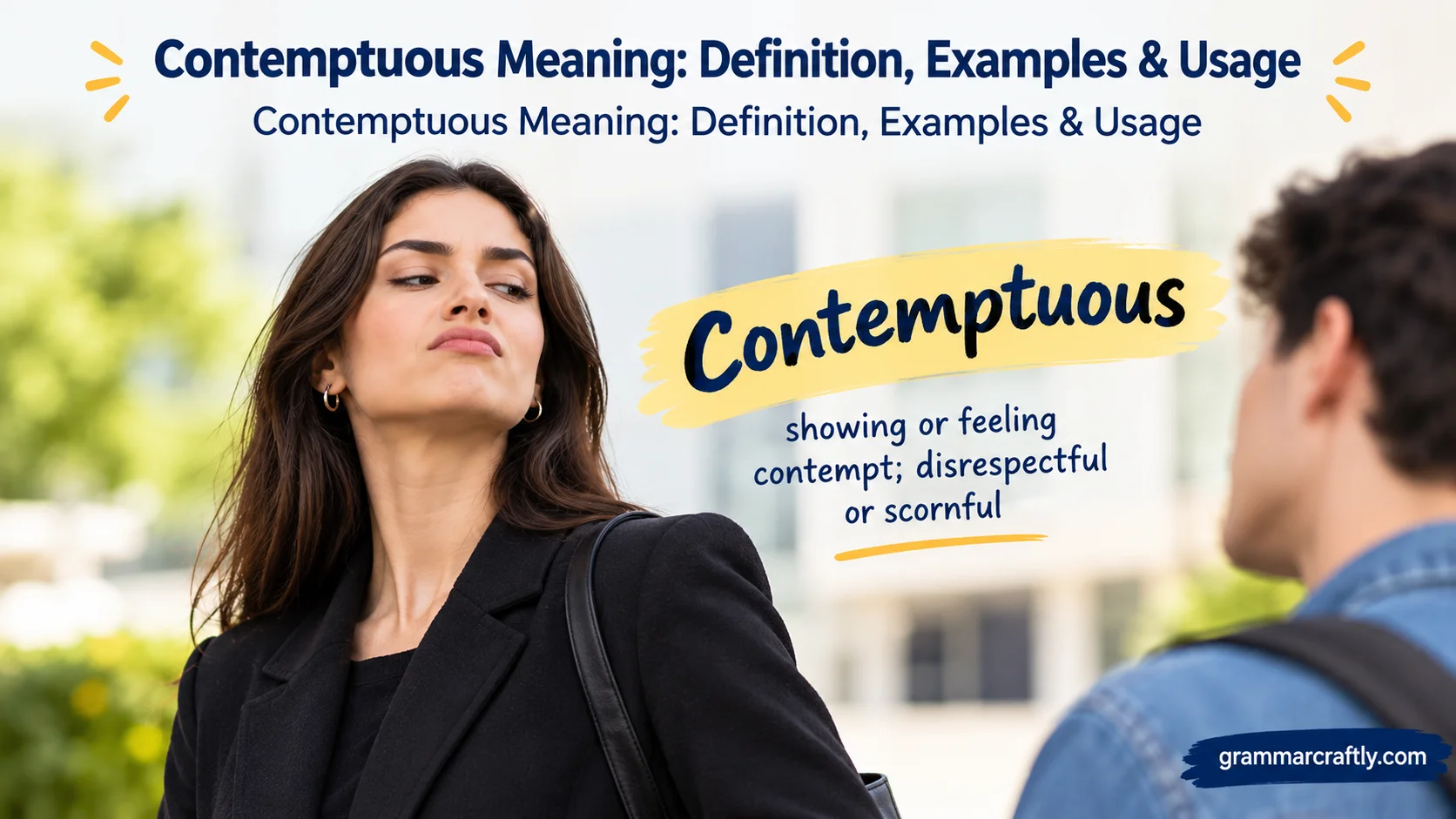 Contemptuous Meaning