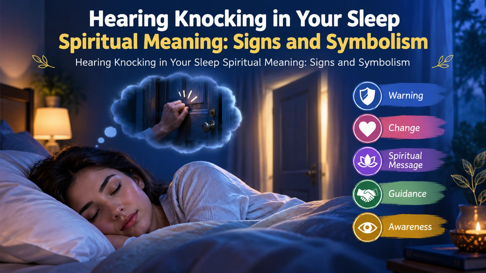 Hearing Knocking in Your Sleep Spiritual Meaning: Signs and Symbolism