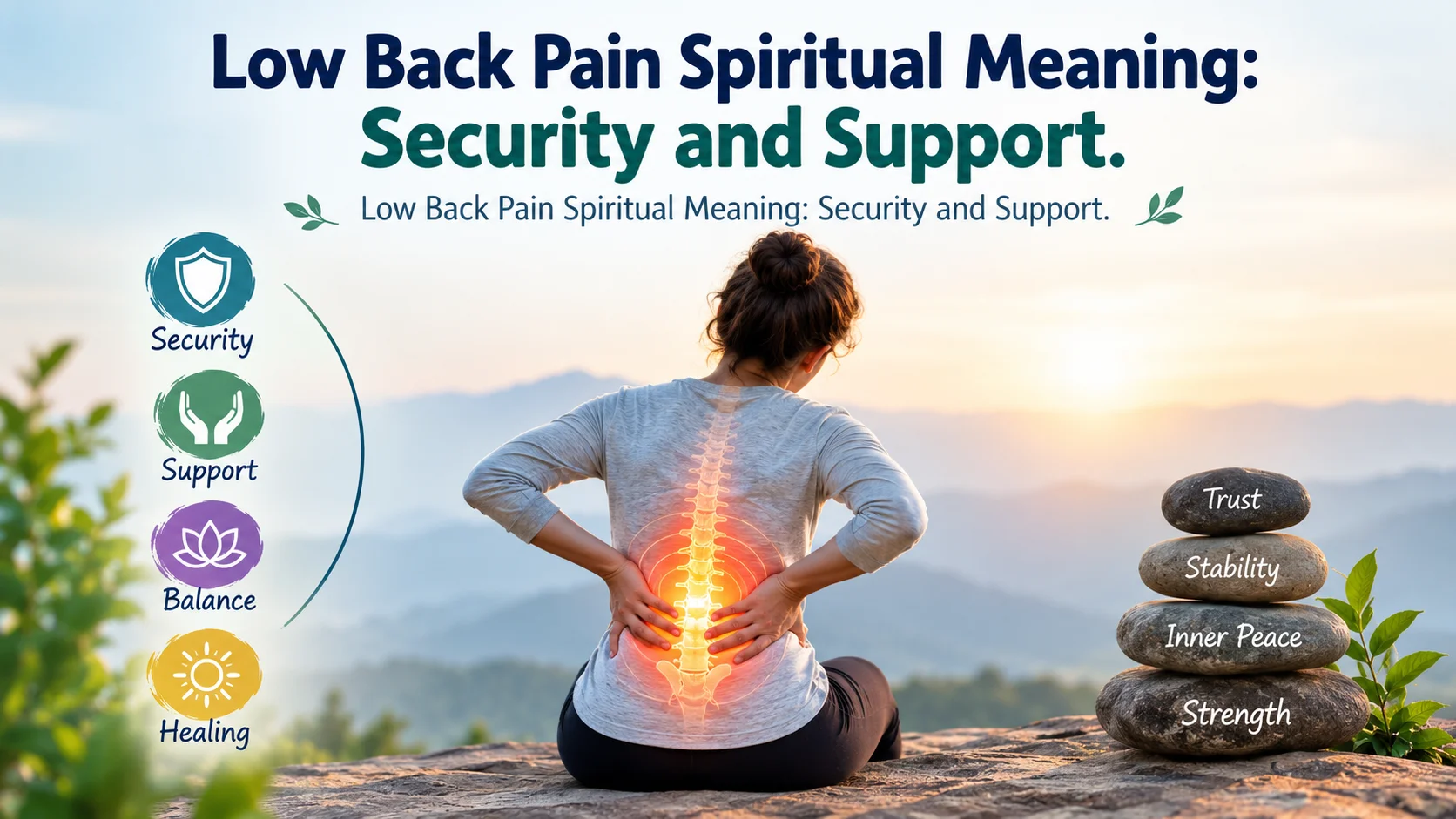 Low Back Pain Spiritual Meaning: Security and Support