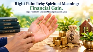 Right Palm Itchy Spiritual Meaning: Financial Gain
