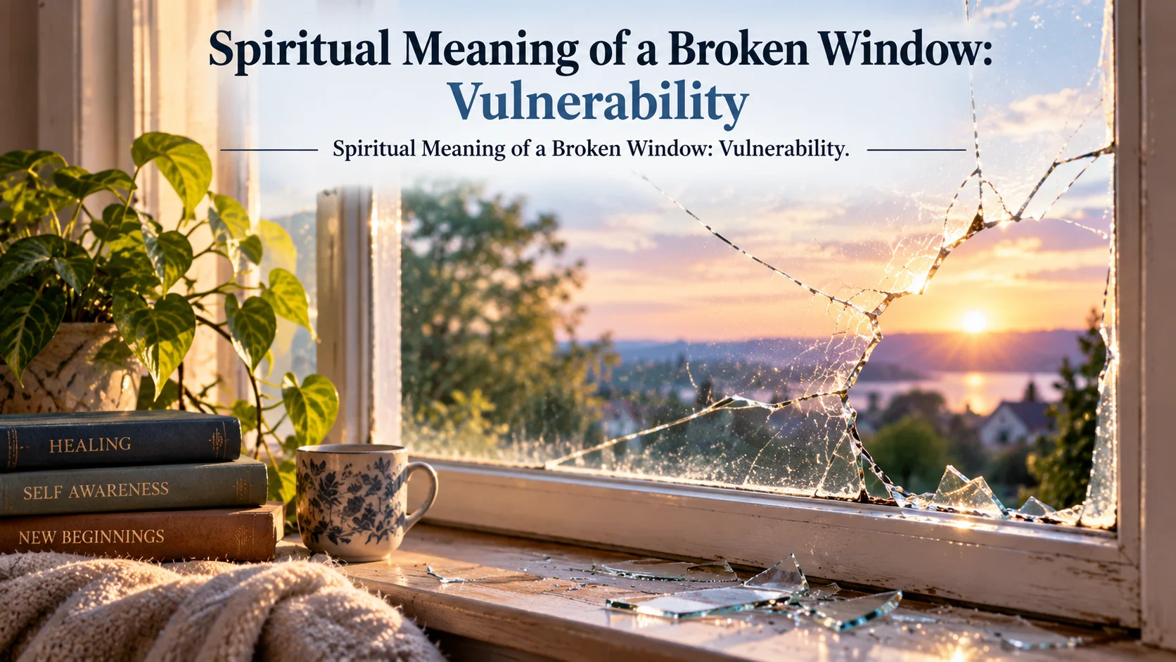 Spiritual Meaning of a Broken Window: Vulnerability