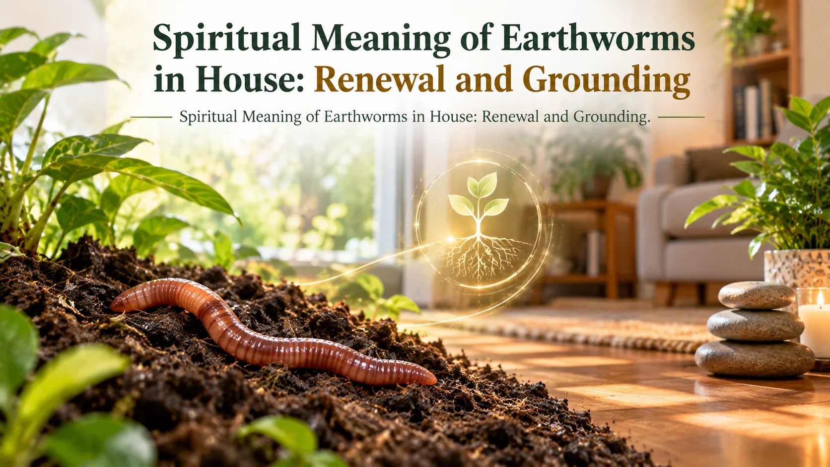 Spiritual Meaning of Earthworms in House: Renewal and Grounding