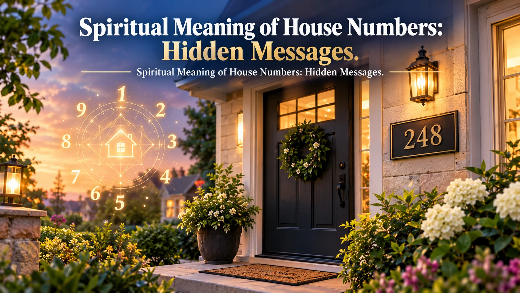 Spiritual Meaning of House Numbers: Hidden Messages