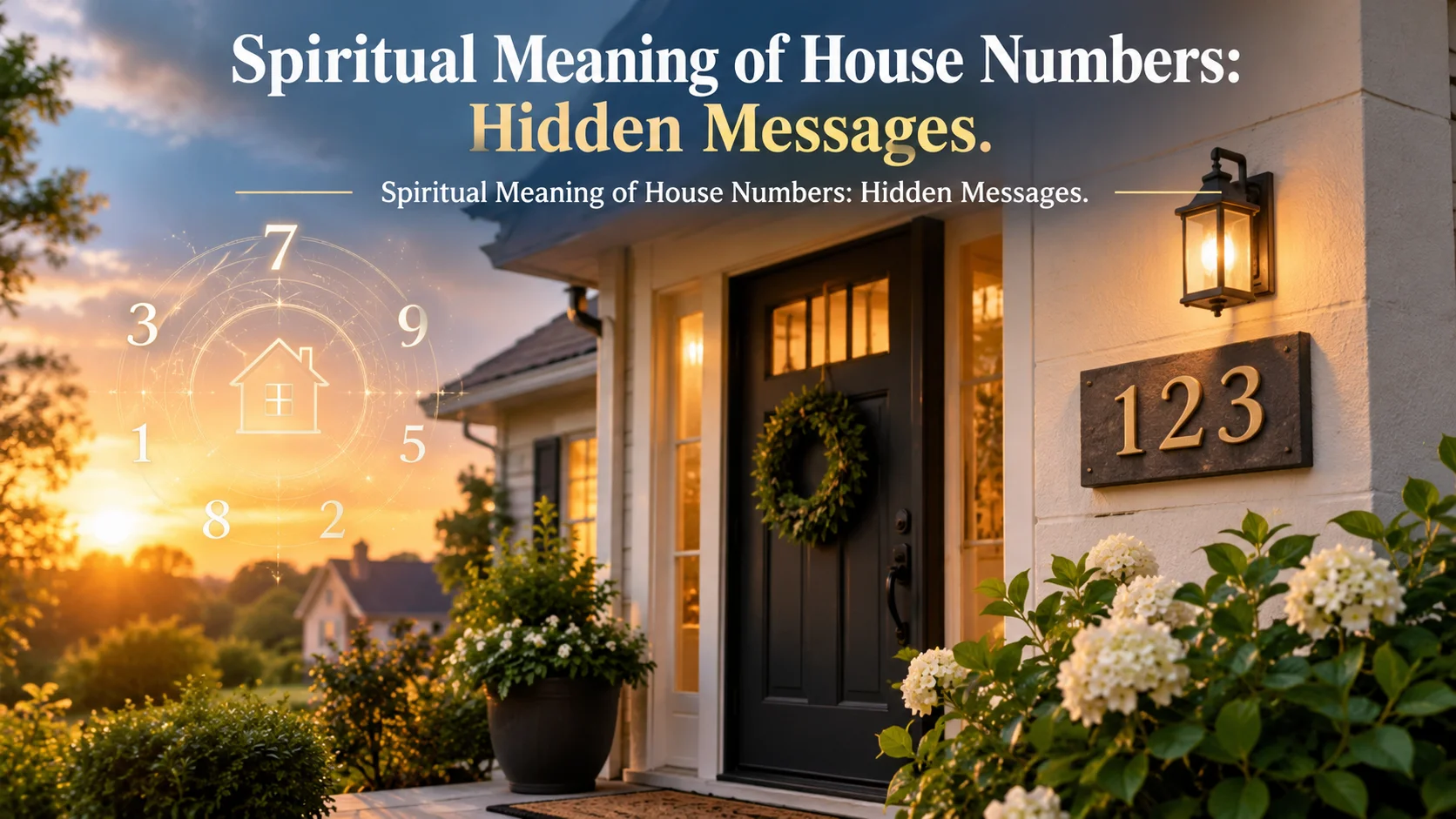 Spiritual Meaning of House Numbers: Hidden Messages
