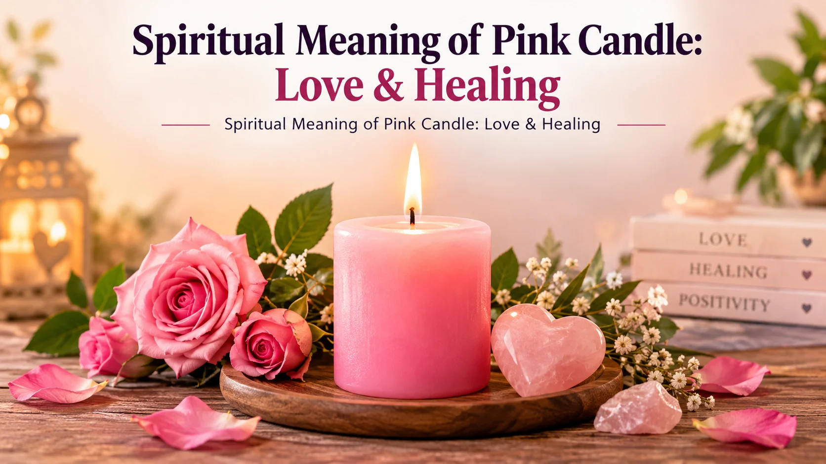 Spiritual Meaning of Pink Candle: Love & Healing