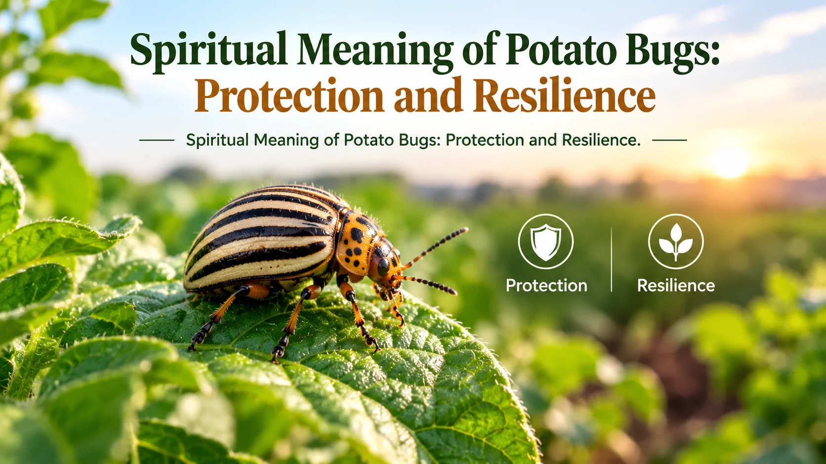 Spiritual Meaning of Potato Bugs: Protection and Resilience